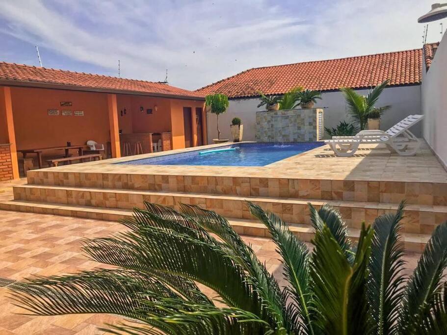 Casa Com Piscina Itanhaem Cibratel II Villa Dış mekan fotoğraf