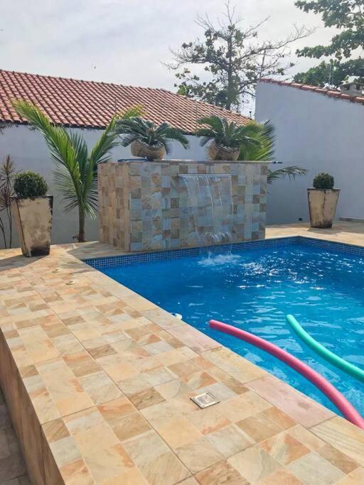 Casa Com Piscina Itanhaem Cibratel II Villa Dış mekan fotoğraf